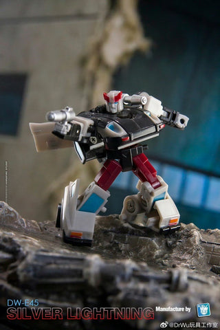 Dr.Wu & Mechanic Studio Extreme Warfare DW-E45 Silver Lightning (Bluestreak) / DW-E46 Claw Worm (Shrapnel) 2 in 1 set 4.5cm