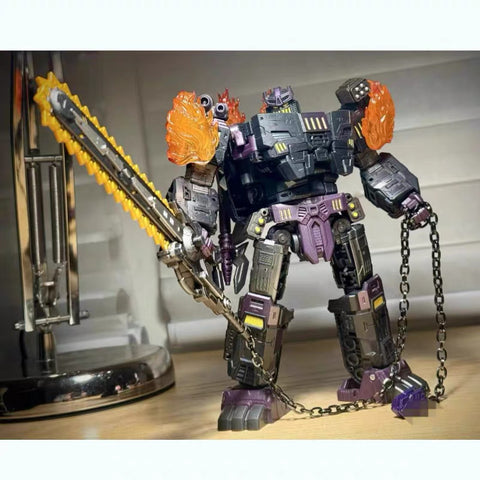 ZX Studio ZX-20 ZX20 Upgrade Kit / Weapon Set (Saw Blade)  for Age of the Primes AoP Megatronus The Fallen Upgrade Kit