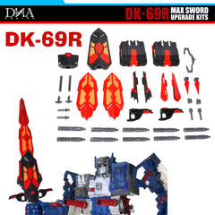 DNA Design DK-69R DK69R Max Sword Upgrade Kits – TFSAFARI