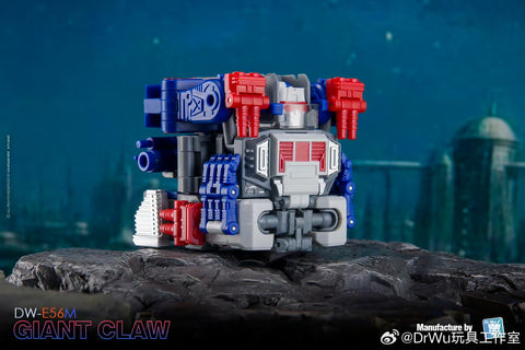 【Pre-Order】Dr.Wu & Mechanic Studio Extreme Warfare DWE56M DW-E56M Giant Claw ( Scorponok / Black Zarak ) Blue / Shattered Glass Version Dr Wu 10cm / 4"