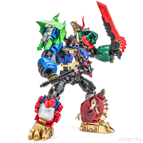 NA Newage H72V H-72V Typhon (Ankylosaurus Dinobot Volcanicus Combiner) G2 Color Version New Age 16cm / 6.3"
