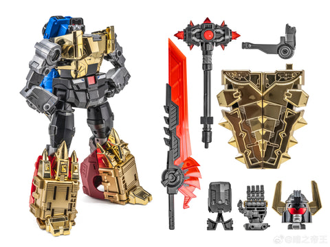 NA Newage H72V H-72V Typhon (Ankylosaurus Dinobot Volcanicus Combiner) G2 Color Version New Age 16cm / 6.3"