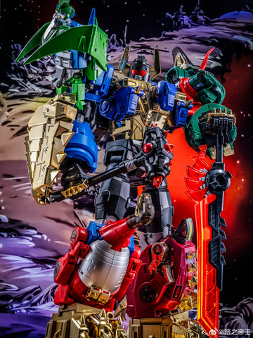NA Newage H72V H-72V Typhon (Ankylosaurus Dinobot Volcanicus Combiner) G2 Color Version New Age 16cm / 6.3"