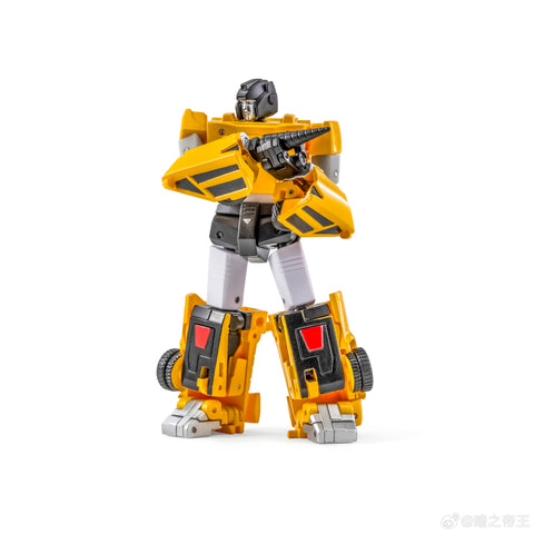Newage H71Y H-71Y Dick ( Tigertrack Sideswipe ) Yellow Version New Age 10cm / 4"