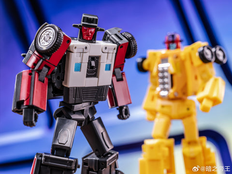 【Pre-Order】NA New Age H37 Wraith & H39 Death Race (G1 Menasor Stunticons Wildrider & Dragstrip) 2-pack 2 in 1 set  NewAge