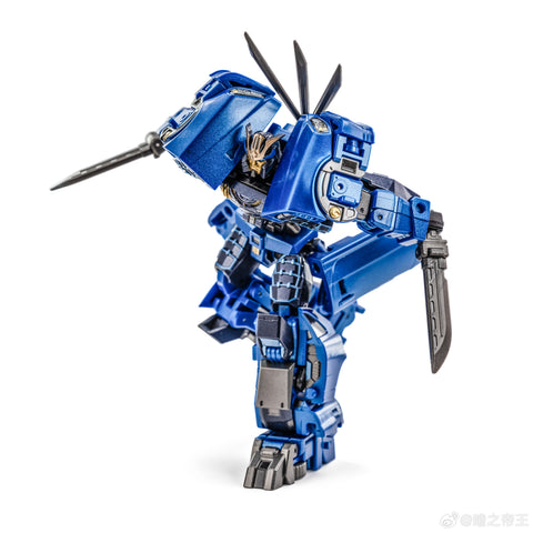 【Pre-Order】NA NewAge S-02D S02D S2D Seibei (IDW / Bayverse Blue Drift )New Age 15-17cm