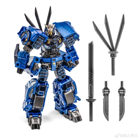 【Pre-Order】NA NewAge S-02D S02D S2D Seibei (IDW / Bayverse Blue Drift )New Age 15-17cm