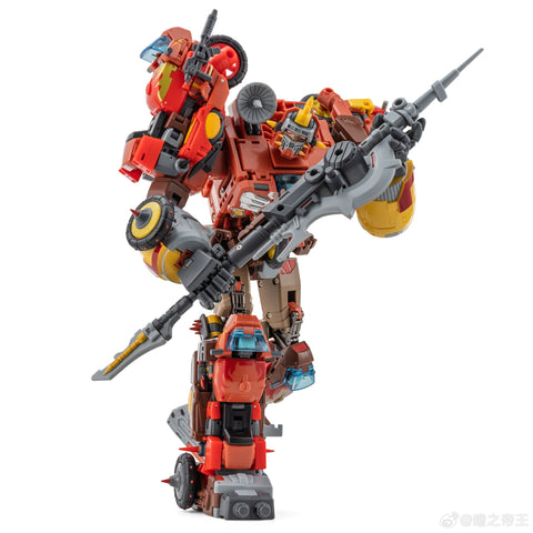 【Pre-Order】Newage H76 Warriors (Junkion Combiner) Upgrade Kits for H75 Wreck-Gar Junkions Series