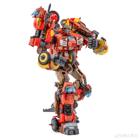 【Pre-Order】Newage H76 Warriors (Junkion Combiner) Upgrade Kits for H75 Wreck-Gar Junkions Series