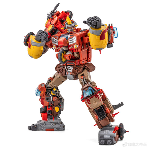 【Pre-Order】Newage H76 Warriors (Junkion Combiner) Upgrade Kits for H75 Wreck-Gar Junkions Series