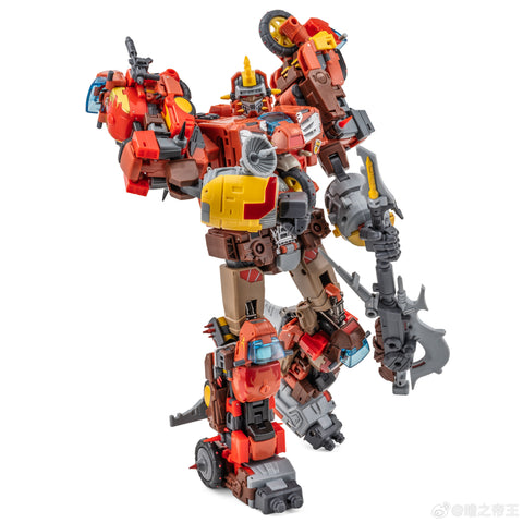 【Pre-Order】Newage H76 Warriors (Junkion Combiner) Upgrade Kits for H75 Wreck-Gar Junkions Series
