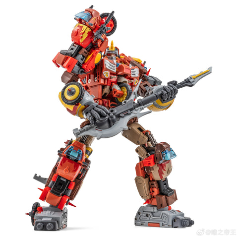 【Pre-Order】Newage H76 Warriors (Junkion Combiner) Upgrade Kits for H75 Wreck-Gar Junkions Series