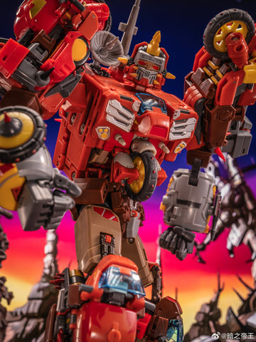 【Pre-Order】Newage H76 Warriors (Junkion Combiner) Upgrade Kits for H75 Wreck-Gar Junkions Series