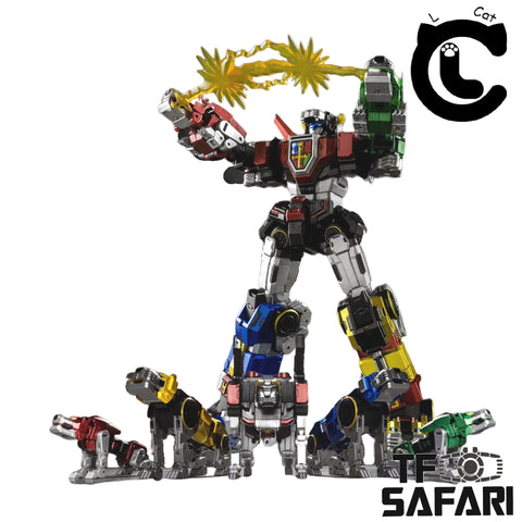 【Pre-Order】Metallic Version Lucky Cat Microcosmos MC-01S MC01S Elvis (Voltron Set 5 in 1 Set) Micro Cosmos 16cm / 6.3"