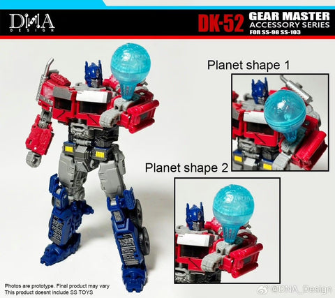 DNA Design DK-52 DK52 Upgrade Kits for Studio Series SS-98 Cheetor & SS-103 Rhinox
