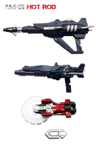 4th Party NB No Brand AM-01 AM01 (KO AMT01 AMT-01 Adamas Machina Rodimus Prime Hot Rod) 23cm / 9"