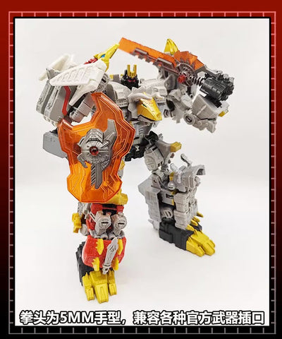 115 Workshop YYW-40 YYW40 YYW-42 YYW42 Upgrade Kit for Legacy Evolution Dinobots Sludge & Volcanicus Upgrade Kit