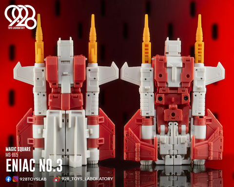 【Pre-Order】Magic Square MS-Toys MS-B65 MSB65 Eniac No.3 (G1 Strafe / Technobots / Computron) 10cm / 4"