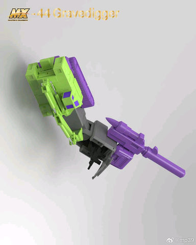 XTransbots MX-44 Gravedigger (Scavenger, Devastator Combiner)  X-transbots 22cm / 8.7"