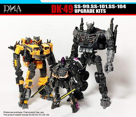 DNA Design DK-49 DK49 Upgrade Kits for Studio Series SS-99 Battletrap, SS-101 Scourge & SS-104 Nightbird