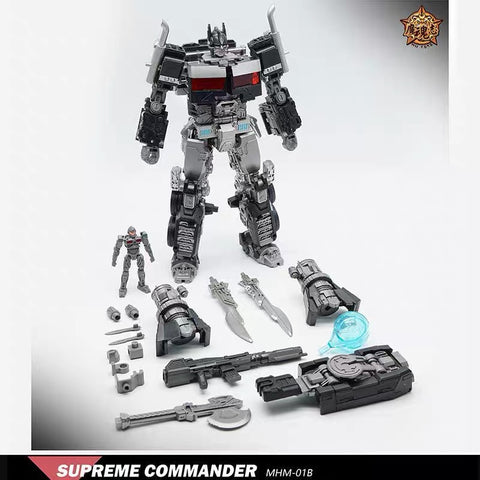 4th Party MHZ Toys MHM01B MHM-01B Supreme Commander (Oversized Studio Series 102 SS102 RotB OP）Dark Version 20cm / 8"