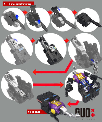 Go Better Studio GX-69 GX69 GB1137 GB-1137 Upgrade Kit / Gap fillers for Legacy Evolution Insecticon Bombshell Upgrade Kit