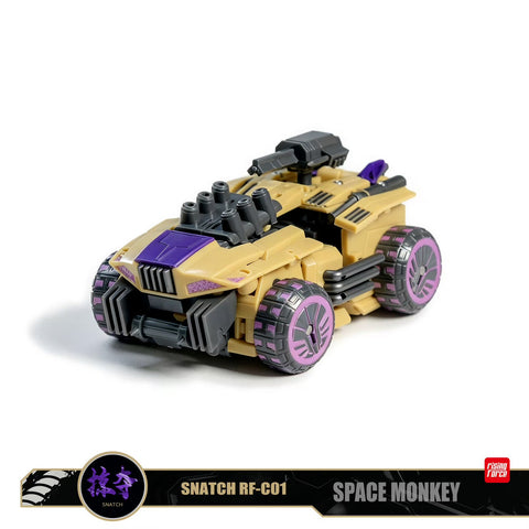 【Incoming】Rising Force Toys RF-C01 RFC01 Snatch Space Monkey (FOC Fall of Cybertron Swindle, Combaticons, Bruticus) 14cm / 5.5"