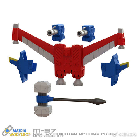 【Pre-Order】Matrix Workshop M97 M-97 Weapon set / Jetpack for Legacy United Voyager Animated Universe Optimus Prime Upgrade Kit