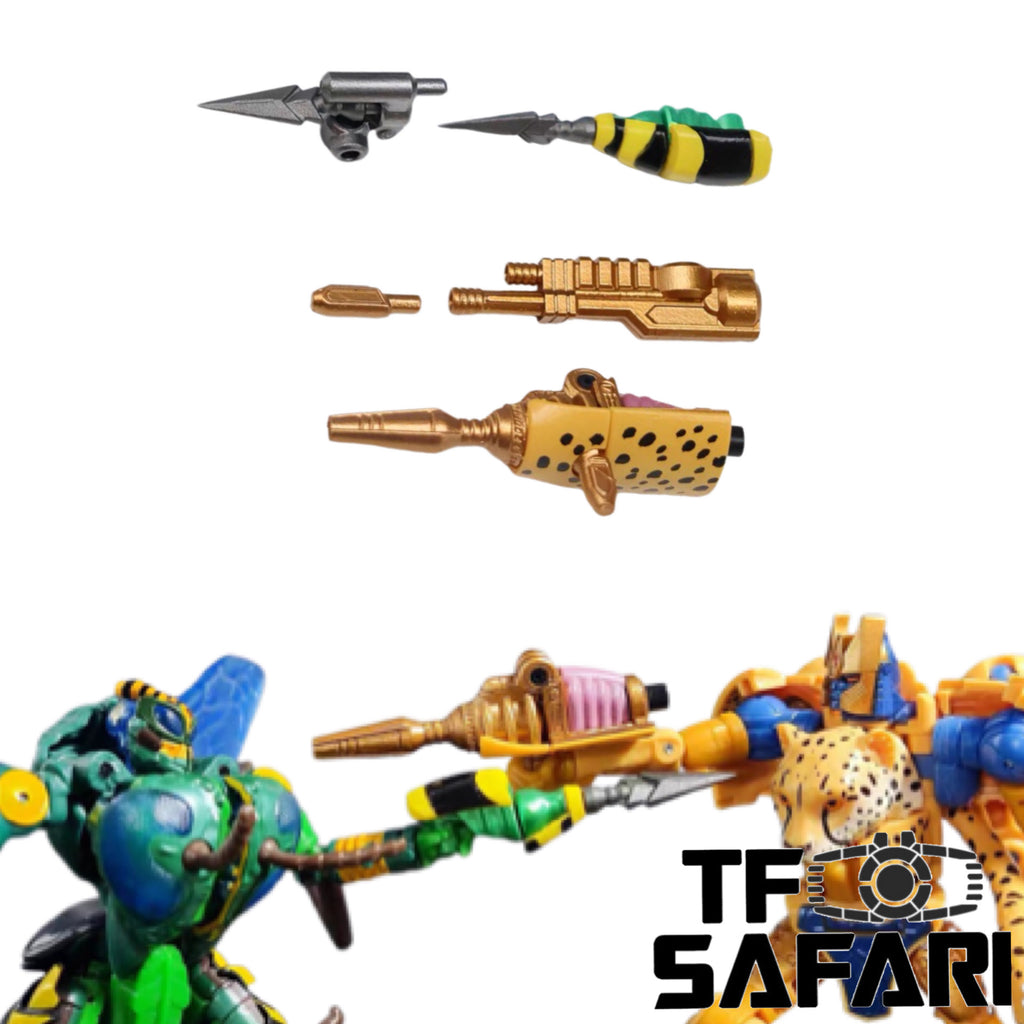 Tail Needle Gun Upgrade Kit For Kingdom Waspinator – 3D DIY Weapon Set