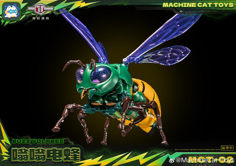 【Pre-Order】Machinecat-Toys Machine Cat Toys (JiGuangMao Toy JGM) MCT-02 MCT02 Buzz Voltbee (BW Waspinator)