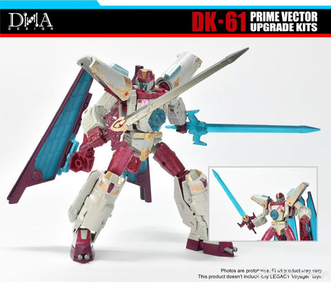 DNA Design DK-61 DK61 Upgrade Kits for Legacy United Cybertron Universe Prime Vector