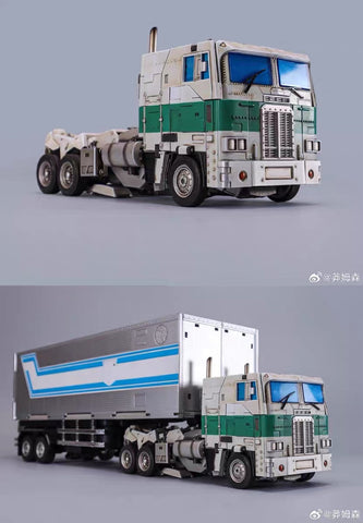 Magnificent Mecha MM01W MM-01W Ultra Magnus OP Bumblebee Movie Optimus Prime White Repainted Version 30cm / 12"