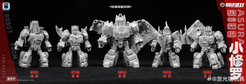 【Pre-Order】Jiguangmao Light Cat JGM-SKP02  Steel Kiddy Party Mini Asura (G1 Volcanicus) 17cm / 6.7"
