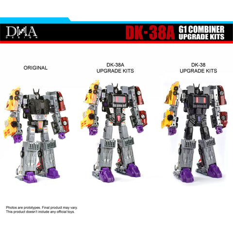 DNA Design DK-38A DK38A  G1 Combiner Upgrade Kits for Legacy Evolution Stunticon Menasor Multipack