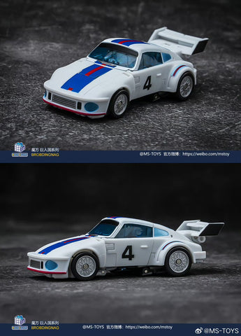 Magic Square MS-Toys MS-B35 MSB35 Blues (Jazz Legends Class) 2025 Version (Transparent Window / Modified Chest) 9cm / 3.5"