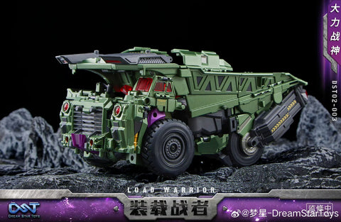 【Pre-Order】Dream Star Toys  DST02-003 DST02003 Load Warrior ( Long Haul, Constructicon, Devastator Combiner) DreamStarToys Metallic Version 24.5 cm / 9.6"
