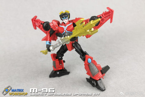 Matrix Workshop M96 M-96 Weapon set / Spear for Legacy United Deluxe Class Cyberverse Universe Windblade Upgrade Kit