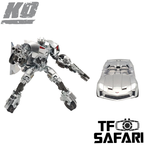 4th Party No Brand NB HP01 HP-01 War Dancer (Oversized KO Studio Series SS-29 Sideswipe) 16.5cm / 6.5"