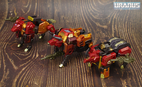 Takara Tomy AMT-02 AMT02 Adamas Machina Predaking Combiner