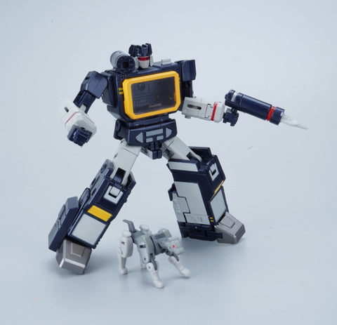4th Party KO No Brand SD01 SD-01 Oversized KO NewAge H21 Scaramanga ( Soundwave ) 13cm / 5"