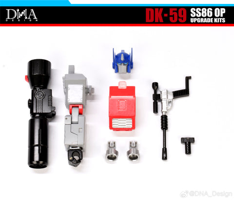 DNA Design DK-59 DK59 Upgrade Kits for Studio Series 86 SS86 Optimus Prime