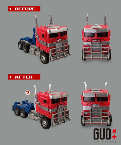 【Incoming】Go Better Studio GX-60 GX60 Gap fillers for Buzzworthy Bumblebee Studio Series SS-102 Optimus Prime Upgrade Kit