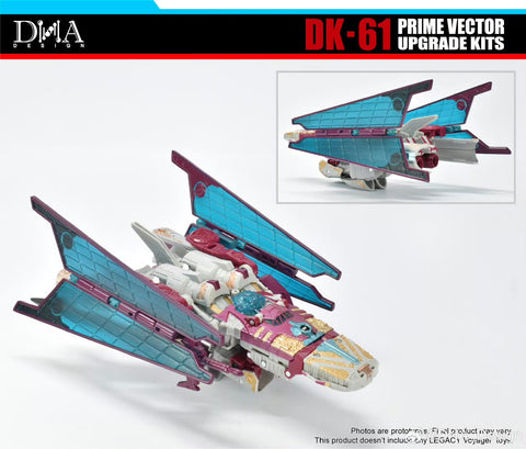 DNA Design DK-61 DK61 Upgrade Kits for Legacy United Cybertron Universe Prime Vector