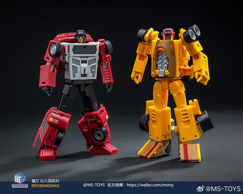 【Incoming】Magic Square MS-Toys MS-B12/ MS-B13 Pillage & Contain ( Dragstrip & Dead End, Menasor ) 2 in 1 set 10cm / 4"
