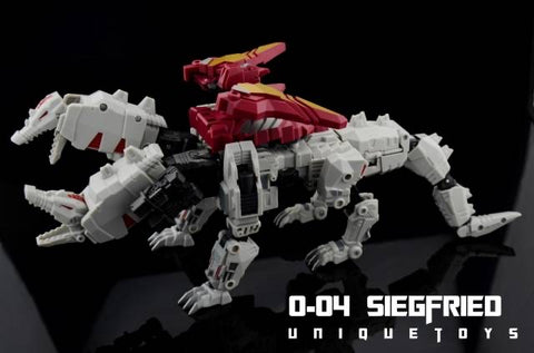 Unique Toys UT O04 O-04 Siegfried / Odin Combiner (Hun-Grrr / Abominus) 17.8cm / 7“