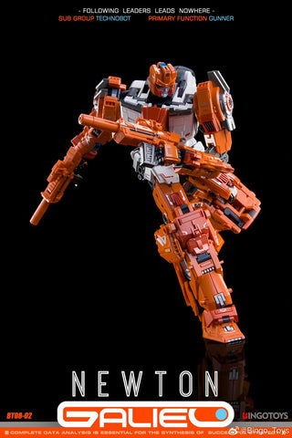 【Pre-Order】Bingo Toys BingoToys BT08-02 BT-0802 BT0802 BT08-02 Newton Galileo Combiner (IDW Afterburner Technobots Computron) 25cm / 9.8"