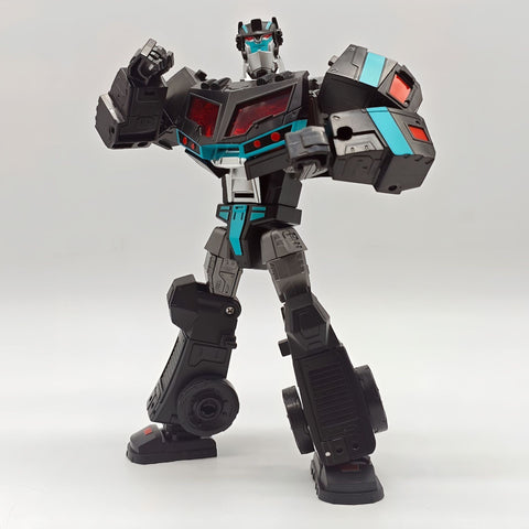 4th party BW BAIWEI TW1036B TW-1036B Black Maintainence Project Team Leader ( Modified KO 08 Animated Voyager Nemesis Prime) Black Version 18cm / 7"
