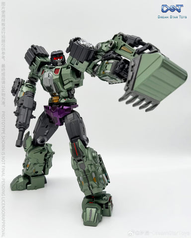 【Pre-Order】Dream Star Toys  DST02-006 DST02006 ( Scavenger, Constructicon, Devastator Combiner) DreamStarToys Metallic Version 24.5 cm / 9.6"