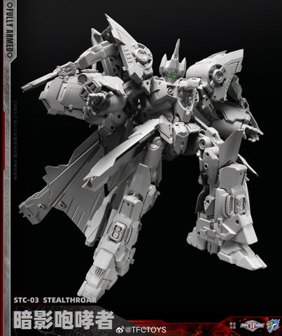 【Pre-Order】TFC Toys x Dajiangshe Craftsman Toys STC-03 STC03 StealthRoar with Cronation Kit (Starscream / GI Joe Rattler Starscream)