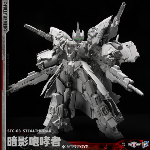 【Pre-Order】TFC Toys x Dajiangshe Craftsman Toys STC-03 STC03 StealthRoar with Cronation Kit (Starscream / GI Joe Rattler Starscream)